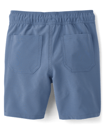Boys Quick Dry Pull On Jogger Shorts
