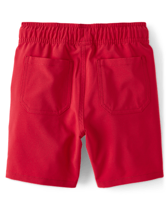 Boys Quick Dry Pull On Jogger Shorts