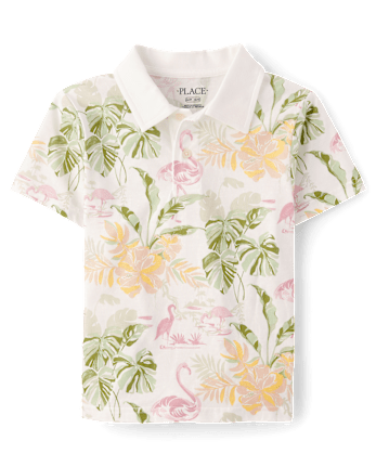 Polo tropical assorti pour garçons