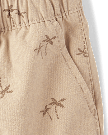 Baby And Toddler Boys Print Pull On Jogger Shorts