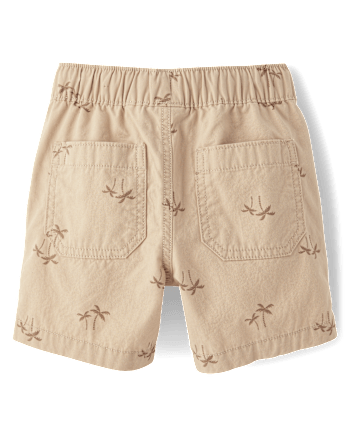 Baby And Toddler Boys Print Pull On Jogger Shorts