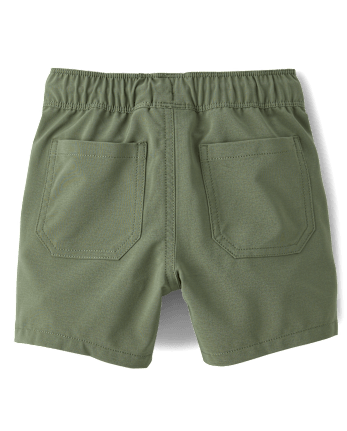 Baby And Toddler Boys Quick Dry Pull On Jogger Shorts