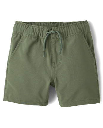 Baby And Toddler Boys Quick Dry Pull On Jogger Shorts