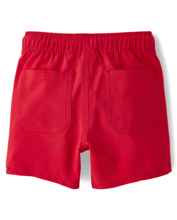 Baby And Toddler Boys Quick Dry Pull On Jogger Shorts