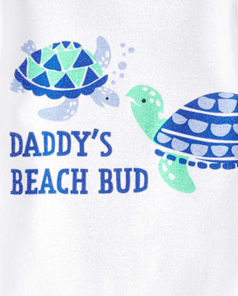 Baby Boys Turtle Bodysuit 5-Pack