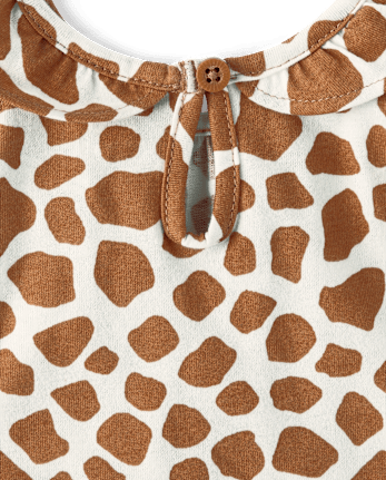 Baby Girls Giraffe 4-Piece Playwear Set