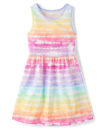 Girls Print Everyday Dress