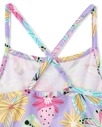 Robe à volants papillon pour fille