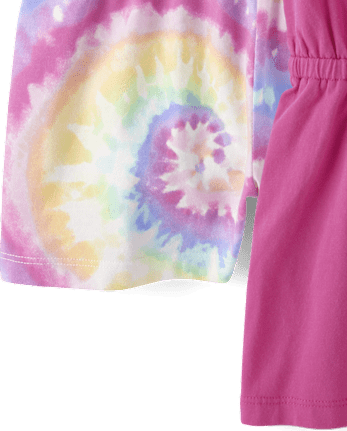 Lot de 3 barboteuses imprimées pour filles