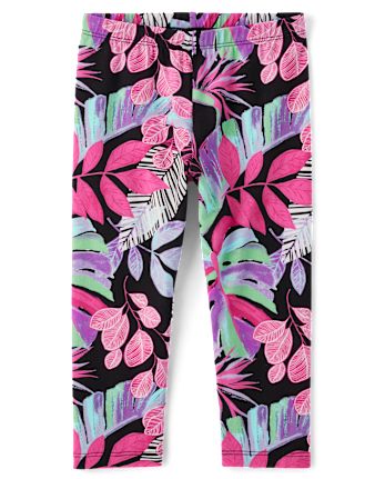 Leggings Capri imprimés pour filles