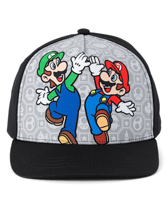 Boys Mario Baseball Hat