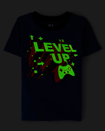 Pyjama en coton ajusté Glow Gamer pour garçon
