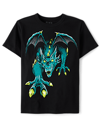 Boys Dragon Graphic Tee