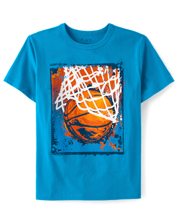 Boys Basketball Graphic Tee