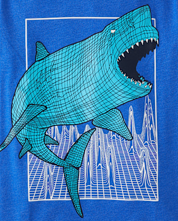 Boys Shark Graphic Tee