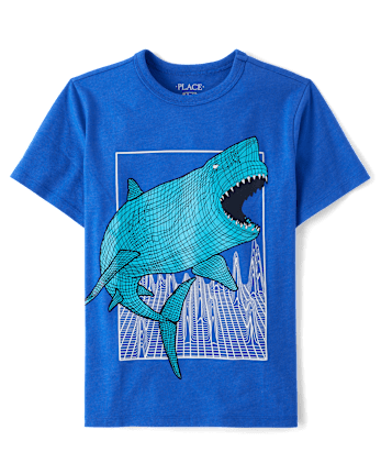 Boys Shark Graphic Tee
