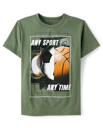 Boys Sports Graphic Tee