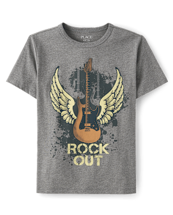 Boys Guitar Graphic Tee
