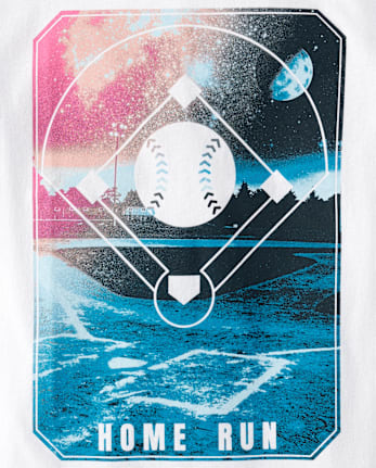 T-shirt graphique de baseball pour garçon