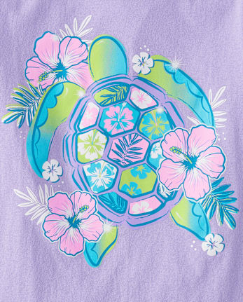 Girls Summer Graphic Tee 4-Pack