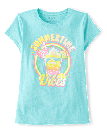Girls Lemonade Graphic Tee