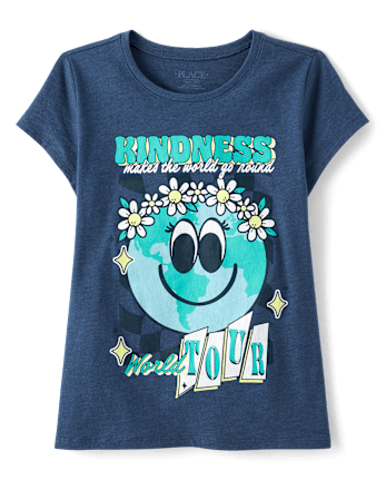 T-shirt graphique Girls Kindness World Tour