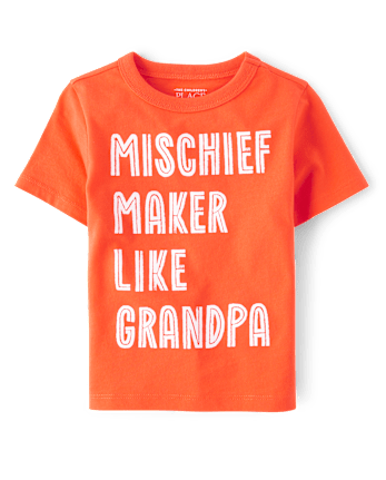 Baby And Toddler Boys Mischief Maker Graphic Tee