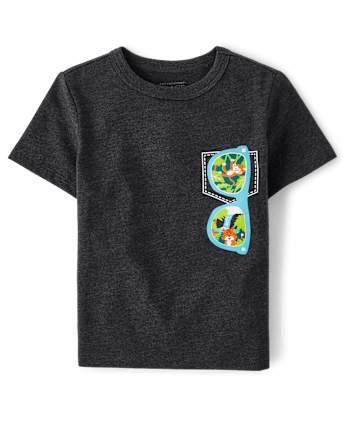 Baby And Toddler Boys Sunglasses Graphic Tee