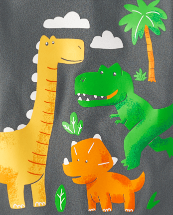 Baby And Toddler Boys Dino Graphic Tee