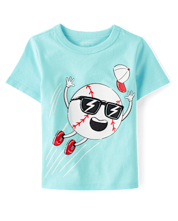 Baby And Toddler Boys Baseball Graphic Tee