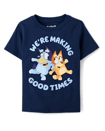 Bébé et tout-petit garçon : Bluey Graphic Time