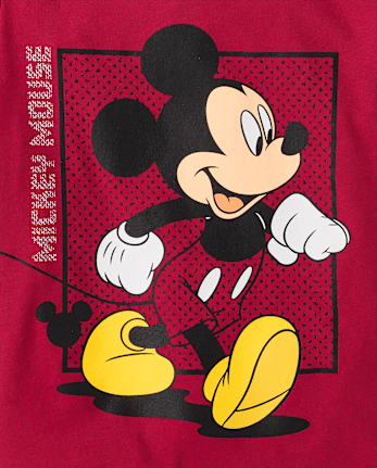 Baby And Toddler Boys Mickey Mouse Graphic Time