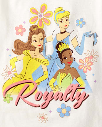 Baby And Toddler Girls Disney Princess Graphic Tee