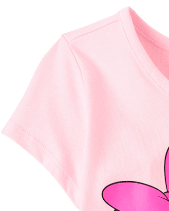T-shirt graphique Minnie Mouse™ pour bébés et petites filles