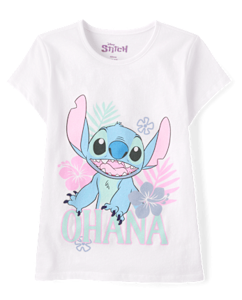 Girls Stitch Graphic Tee