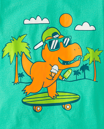 Baby And Toddler Boys Dino Graphic Tee 3-Pack