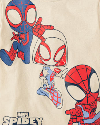Baby And Toddler Boys Spidey And Friends Graphic Tee