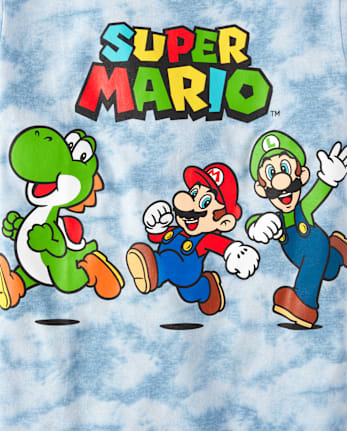 T-shirt graphique Super Mario pour garçon