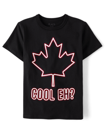 T-shirt graphique Cool Eh pour garçons, fête du Canada