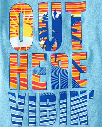 T-shirt graphique Vibin' pour garçon