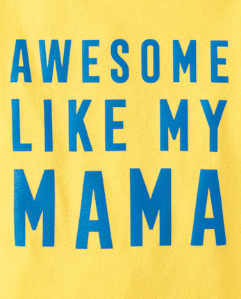 Baby And Toddler Boys Mama Graphic Tee