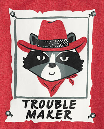 Baby And Toddler Boys Trouble Maker Graphic Tee
