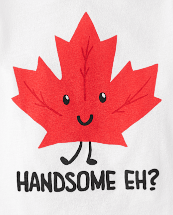 T-shirt graphique « Beautiful Eh » pour bébés et tout-petits garçons, fête du Canada