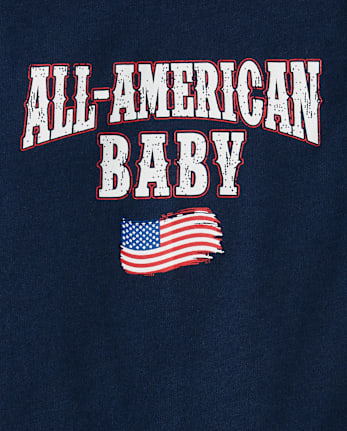 Baby All American Baby Graphic Bodysuit