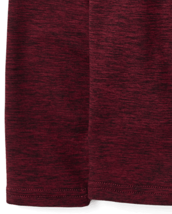 Boys Cozy Active Marl Quarter Zip Pullover