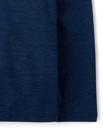 Pull Cozy Active Marl à quart de zip pour garçon