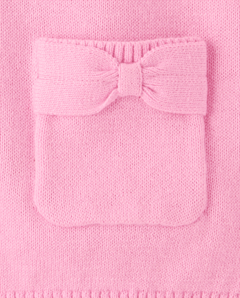 Toddler Girls Bow Cardigan