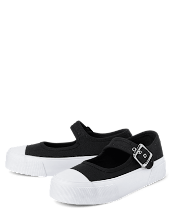 Girls Platform Mary Jane Sneakers