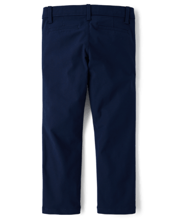 Girls Uniform Quick Dry Skinny Chino Pants