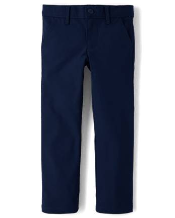 Girls Uniform Quick Dry Skinny Chino Pants